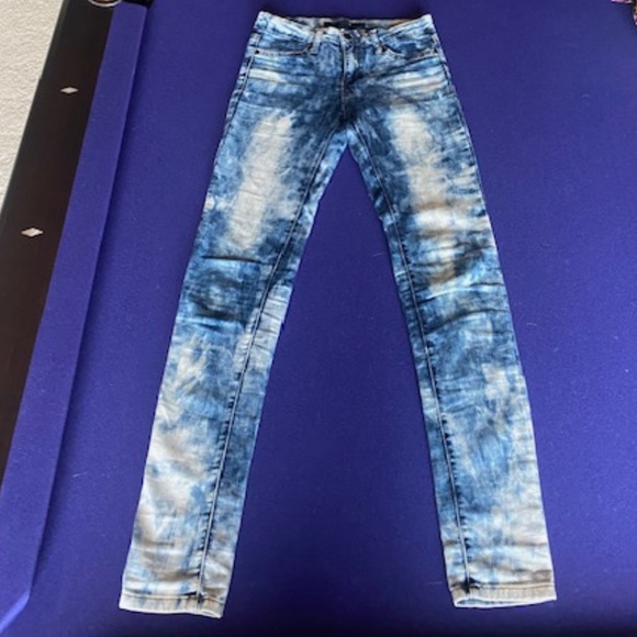 Joe’s Jeans Stretch Tie Dye Print Stretch Jeans Womens Size 0-2 - Picture 3 of 5